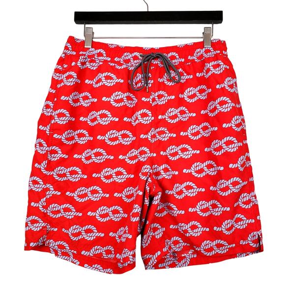 Thomas Dean Swim Trunks Nautical Rope - L - Picture 1 of 5